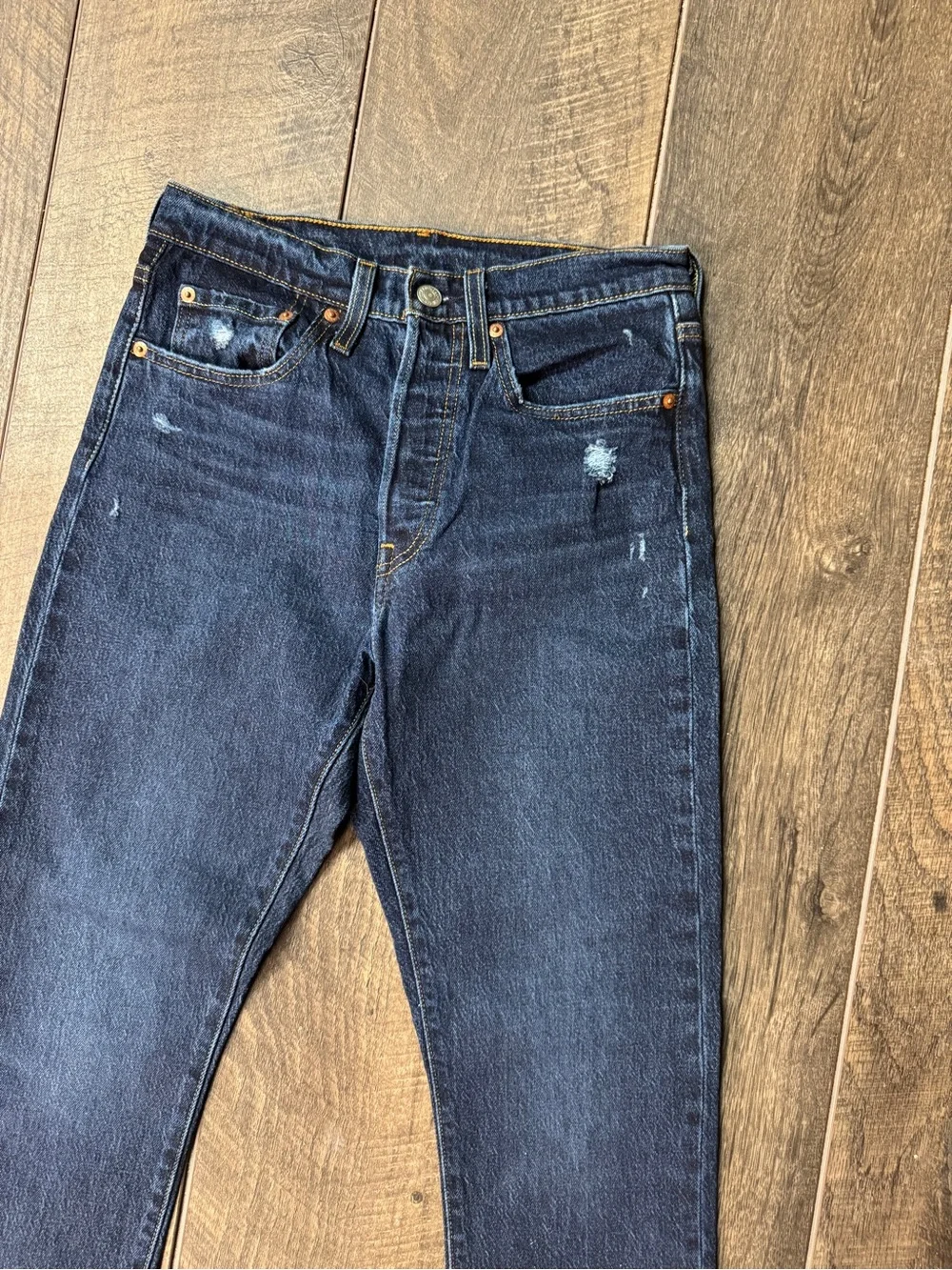 Levi’s 501S Jeans Button Fly 27X30 - Picture 2 of 8
